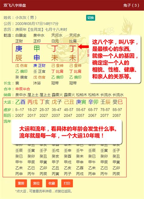 排八字大運|八字排盘,四柱八字排盘算命,免费排八字,在线排盘系统